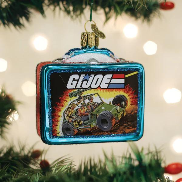 Ornament - Blown Glass - G.I. Joe Luchbox