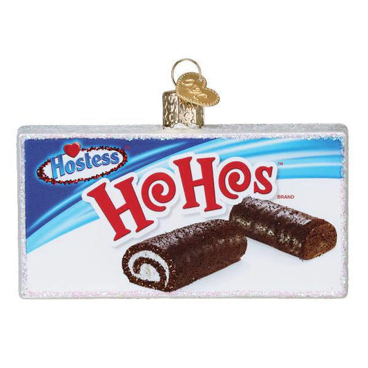 Ornament - Blown Glass - Hostess HoHos Box