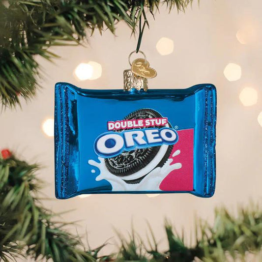 Ornament - Blown Glass - OREO Double Stuf Cookies