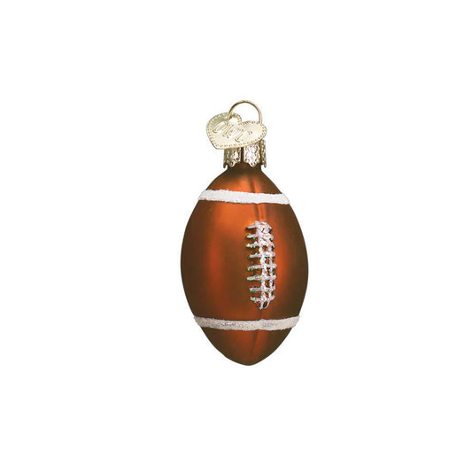 Ornament - Blown Glass - Mini Football