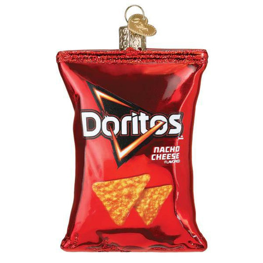 Ornament - Blown Glass - Doritos Nacho Cheese Chips