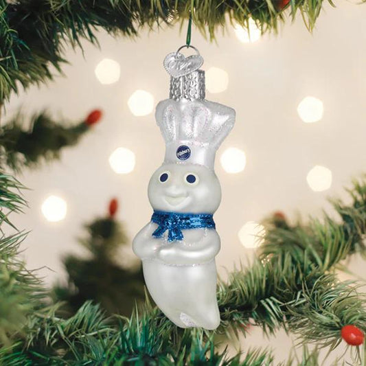 Ornament - Blown Glass - Pillsbury Doughboy