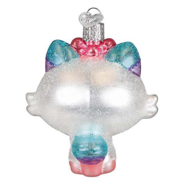 Ornament - Blown Glass - Kawaii Cat
