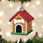 Ornament - Blown Glass - Dog House