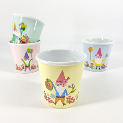 Cup - Celebrate - Faux Ceramic Melamine - 3.75"