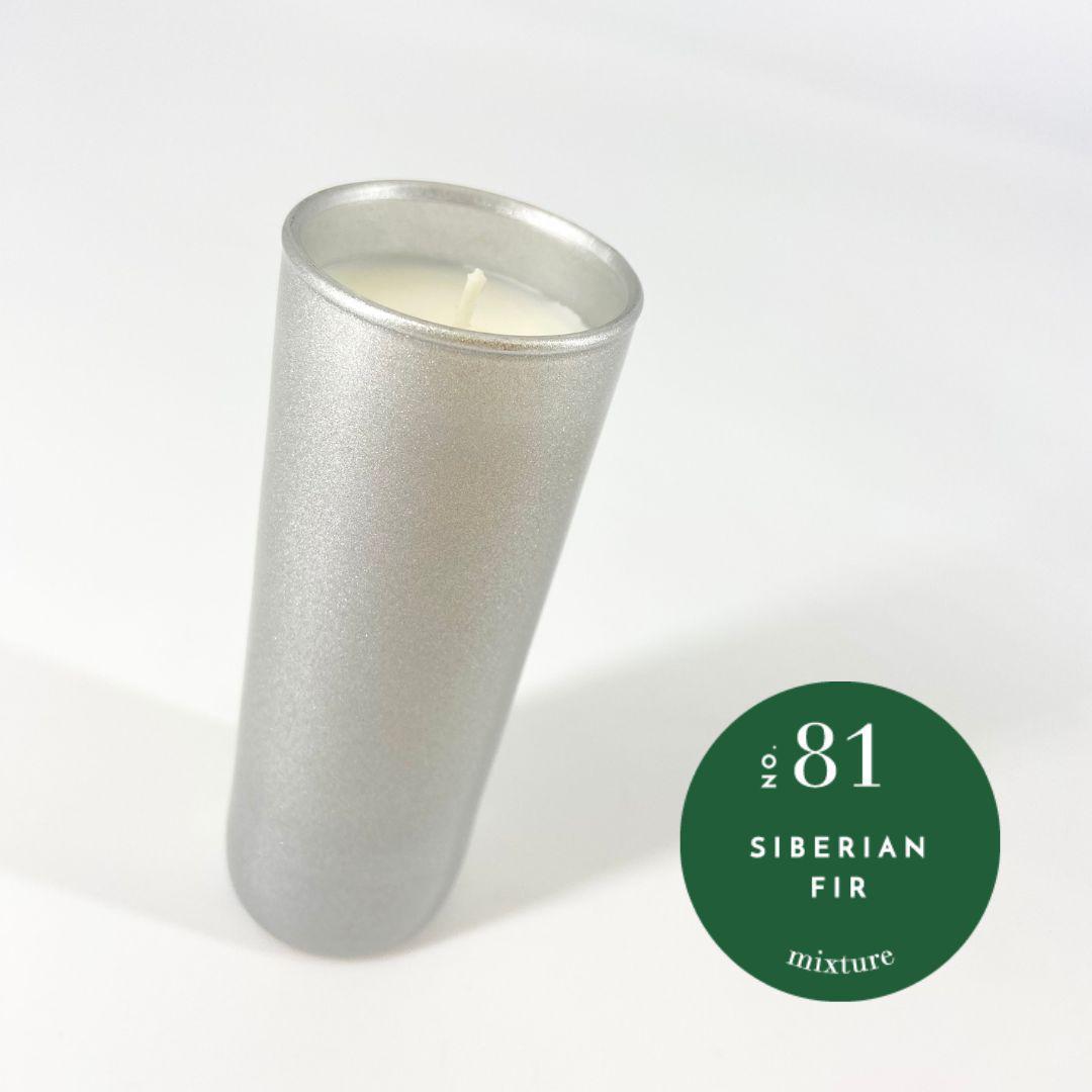 Candle - Siberian Fir in Silvered Glass - 2 oz