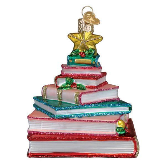 Ornament - Blown Glass - Book Club Tree