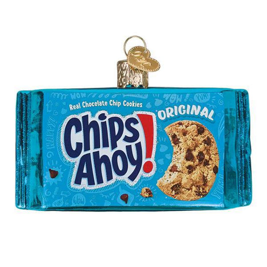Ornament - Blown Glass - Chips Ahoy Cookies