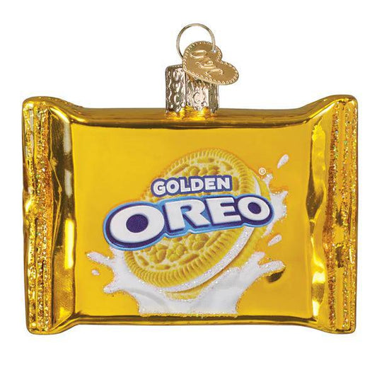 Ornament - Blown Glass - OREO Golden Sandwich Cookies