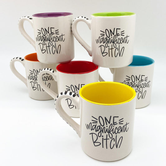 Mug - "One Magnificent Bitch" - Ceramic
