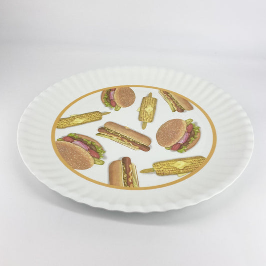 Platter - Picnic - Melamine "Paper Plate"
