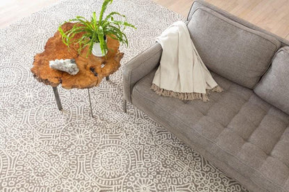 Rug - Micro Hooked Wool - Temple Taupe