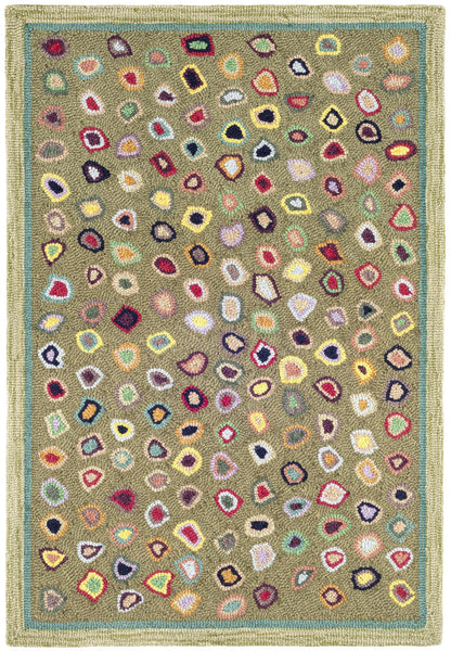 Rug - Micro Hooked Wool - Cat's Paw Sage