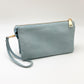 4 in 1 Handbag - Crossbody/Clutch/Wristlet - Powder Blue