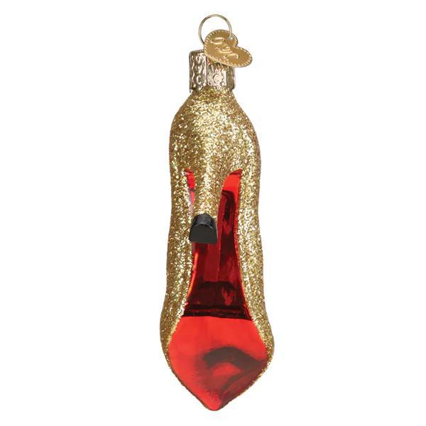 Ornament - Blown Glass - Glam Heel