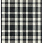 Rug - Machine-Washable - Houston Plaid Black