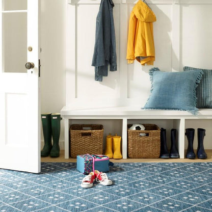 Rug - Machine-Washable - Kota Indigo