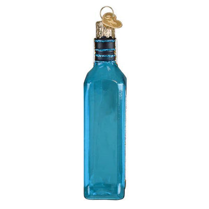 Ornament - Blown Glass - Gin Bottle
