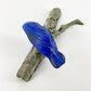 Ceramic Wall Art - Bird on Branch - One Blue Bird