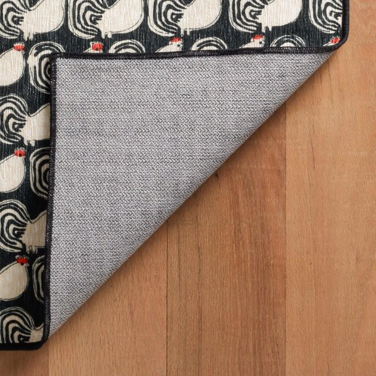 Rug - Machine-Washable - Cockadoodledoo Multi