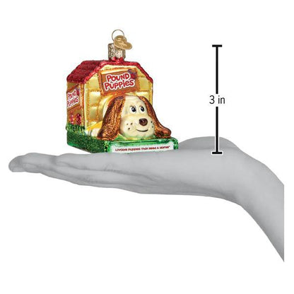 Ornament - Blown Glass - Pound Puppies