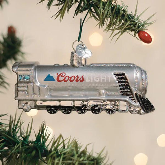 Ornament - Blown Glass - Coors Light Chill Train