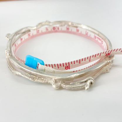 Bangle - "Double Twig" - Sterling Silver