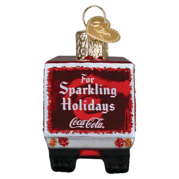 Ornament - Blown Glass - Coca-Cola Christmas Truck