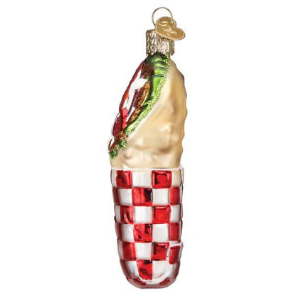 Ornament - Blown Glass - Gyro