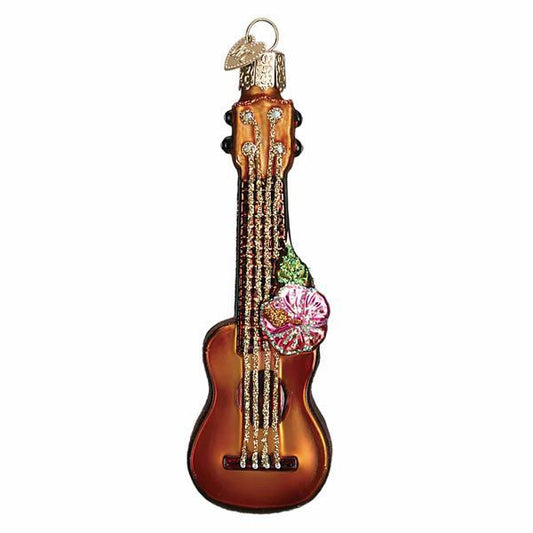 Ornament - Blown Glass - Ukulele