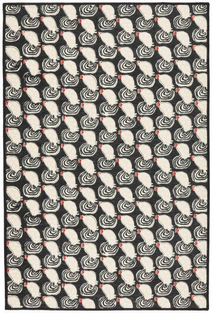 Rug - Machine-Washable - Cockadoodledoo Multi