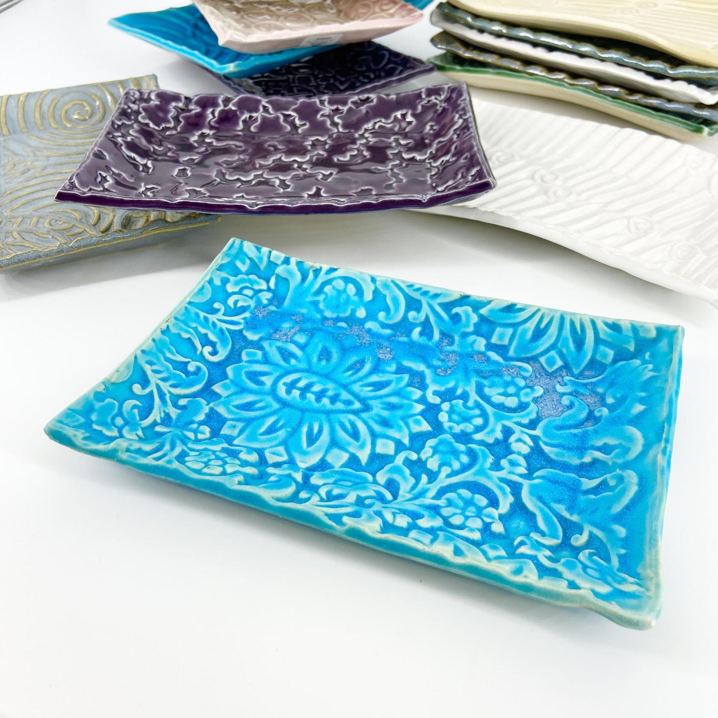Tray - Rectangle Ceramic - Handmade Original