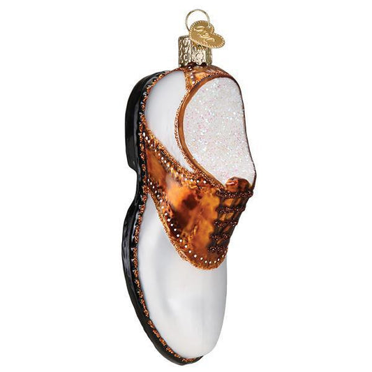Ornament - Blown Glass - Golf Shoe