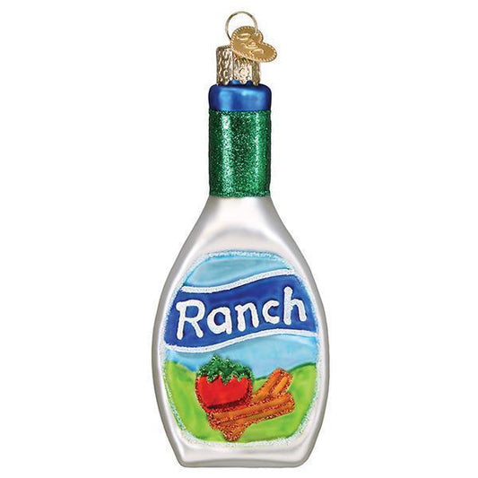 Ornament - Blown Glass - Ranch Dressing