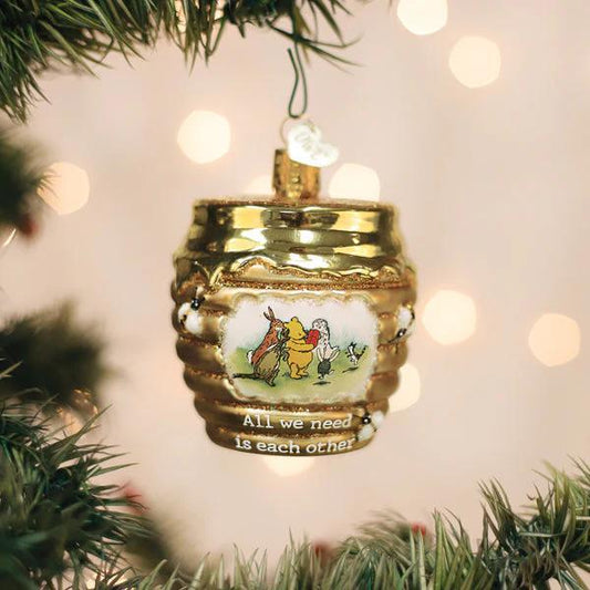 Ornament - Blown Glass - Winnie and Friends