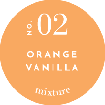 Candle - Orange Vanilla - 2 oz -Tangerine Glass