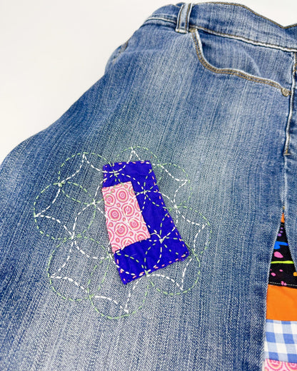 Upcycle YOUR Jeans - CUSTOM - Patchwork Design