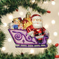 Ornament - Blown Glass - Santa and Friends