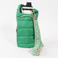 Crossbody Bag - Puffer for Water Bottle/Phone - Green