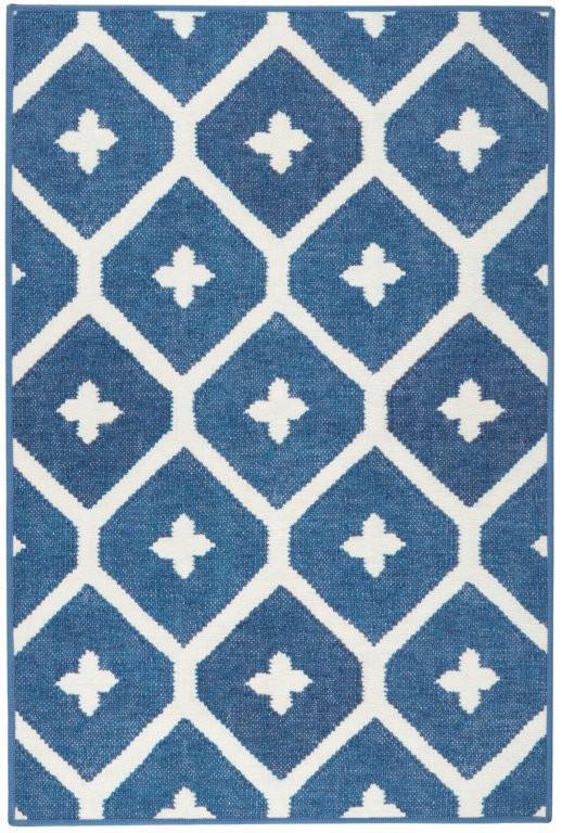 Rug - Machine-Washable - Elizabeth Navy