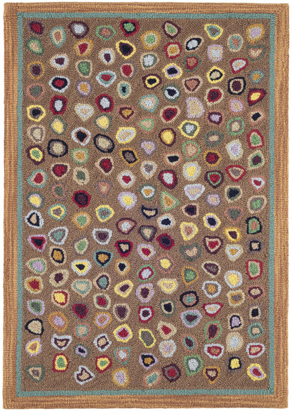 Rug - Micro Hooked Wool - Cat's Paw Brown