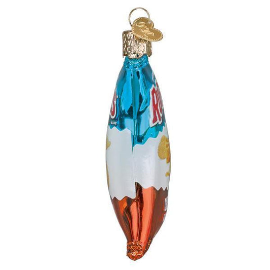 Ornament - Blown Glass - Ruffles Cheddar Sour Cream Chips