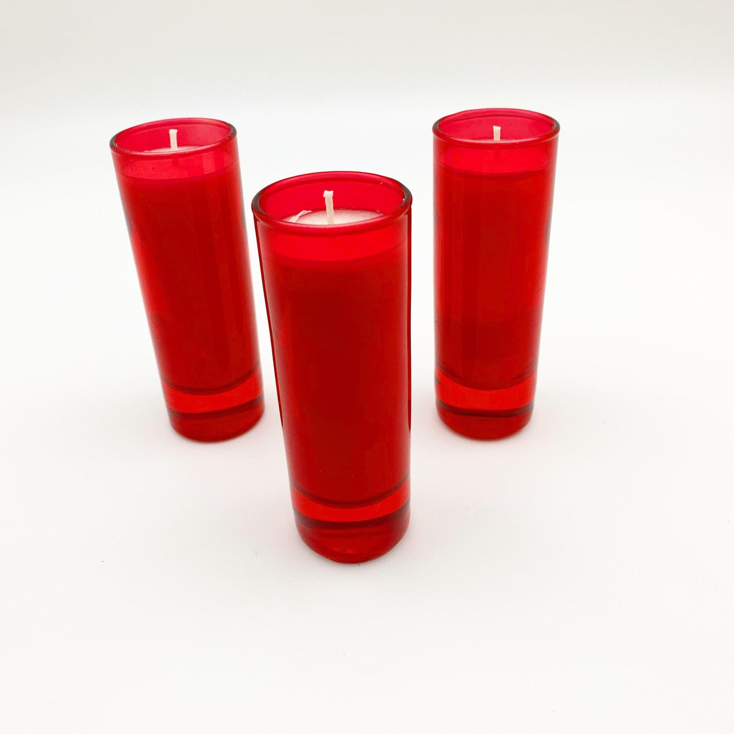 Candle - Siberian Fir in Red Glass - 2 oz