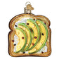 Ornament - Blown Glass - Avocado Toast