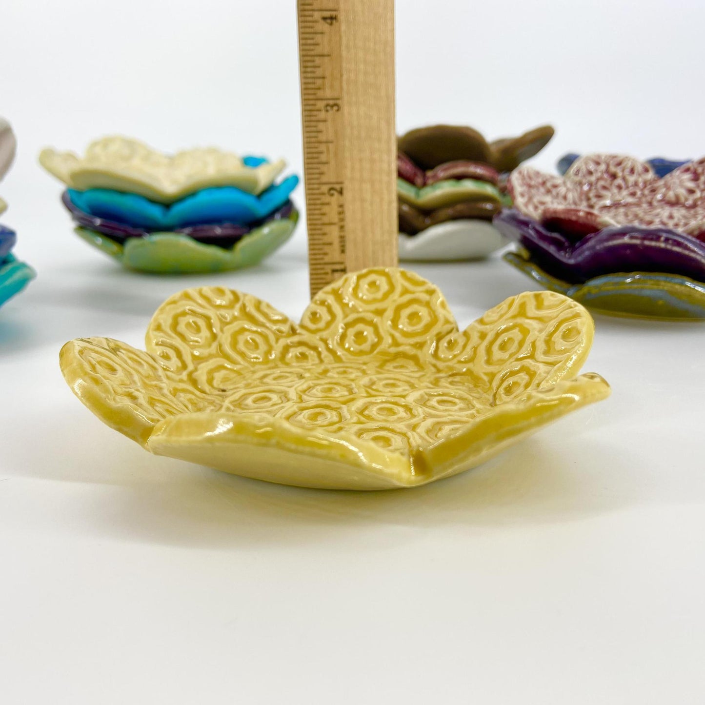 Tray - Flower Shaped Ceramic - Handmade Originals