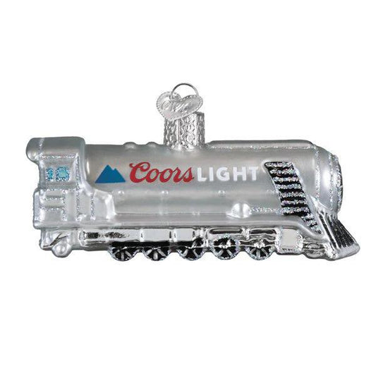 Ornament - Blown Glass - Coors Light Chill Train