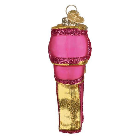 Ornament - Blown Glass - Vibrant Bow