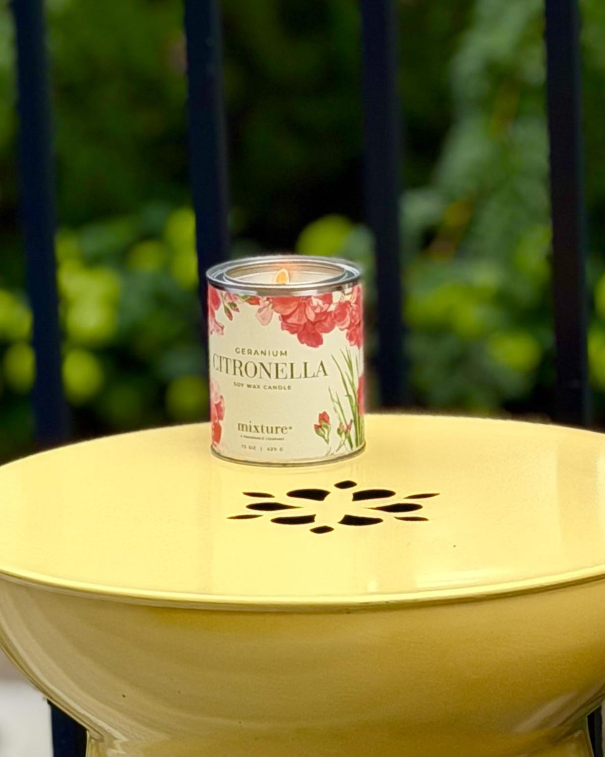Candle - Geranium Citronella - 15oz Can