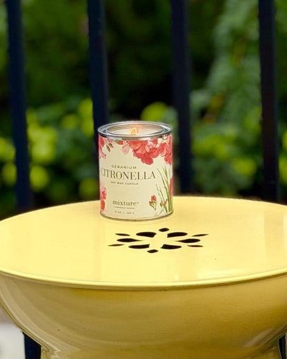 Candle - Geranium Citronella - 15oz Can