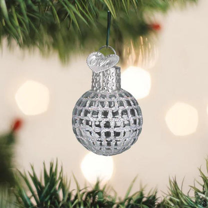 Ornament - Blown Glass - Mini Disco Ball